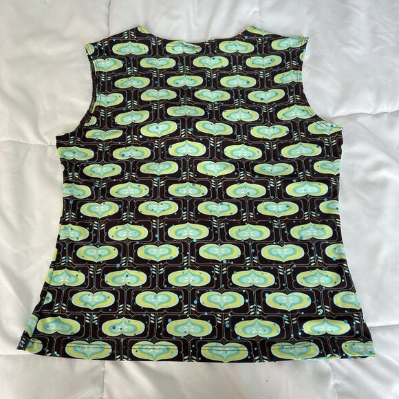 Only Nine Petite Womens Large L Cami Babydoll Whimsy Hearts 90s Y2K Retro VTG - Picture 7 of 7